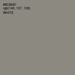 #8C8981 - Natural Gray Color Image
